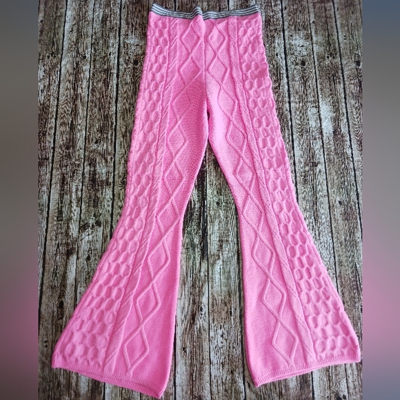 Free People Pink Snowfall Set Women's Size Medium NWOT - Picture 3 of 8